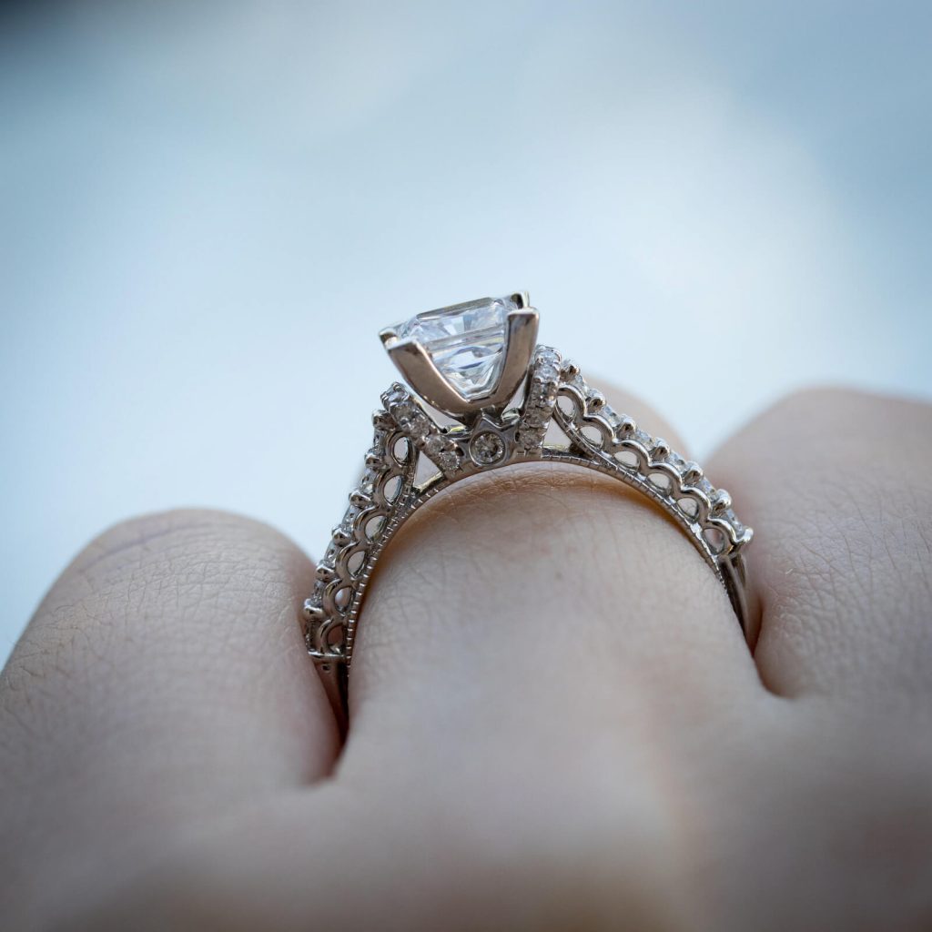 diamonds by raymond lee engagement rings for sale