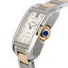 Cartier Tank Anglaise Two Tone Diamond Dial Ladies Watch - Image 2