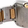 Cartier Tank Anglaise Two Tone Diamond Dial Ladies Watch - Image 5