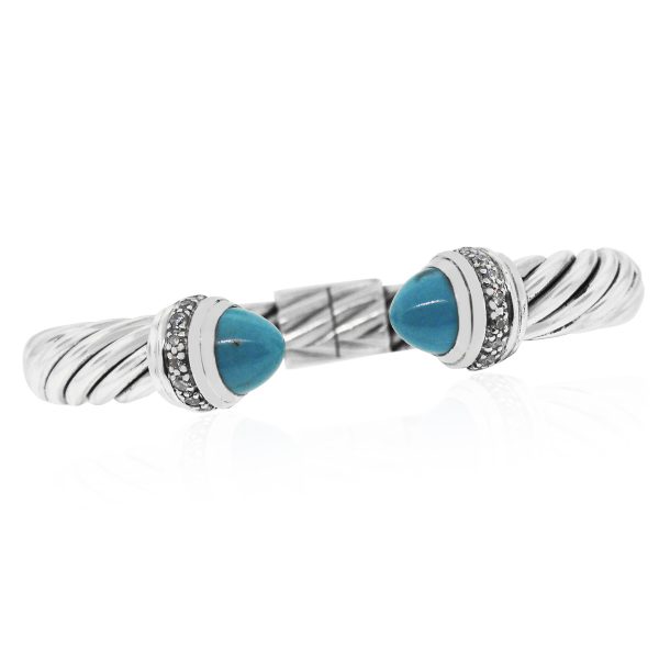 David Yurman Turquoise Bracelet