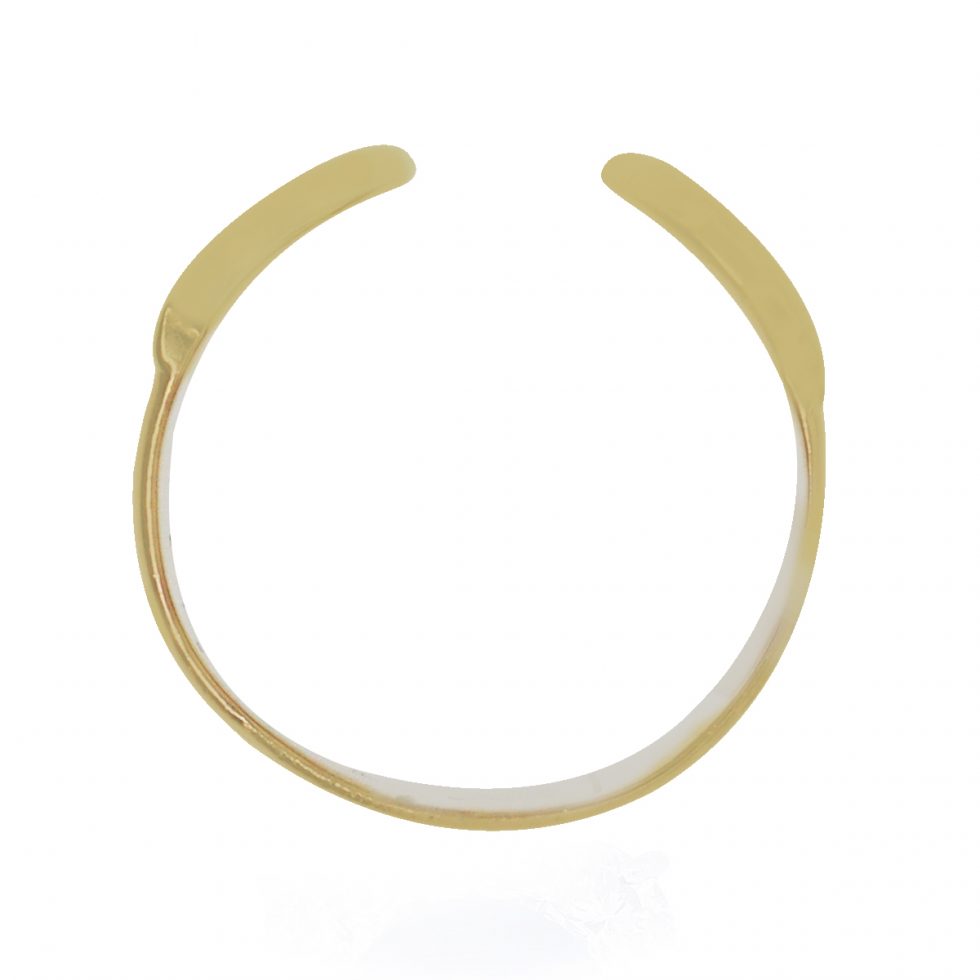 Cartier tri color gold ring