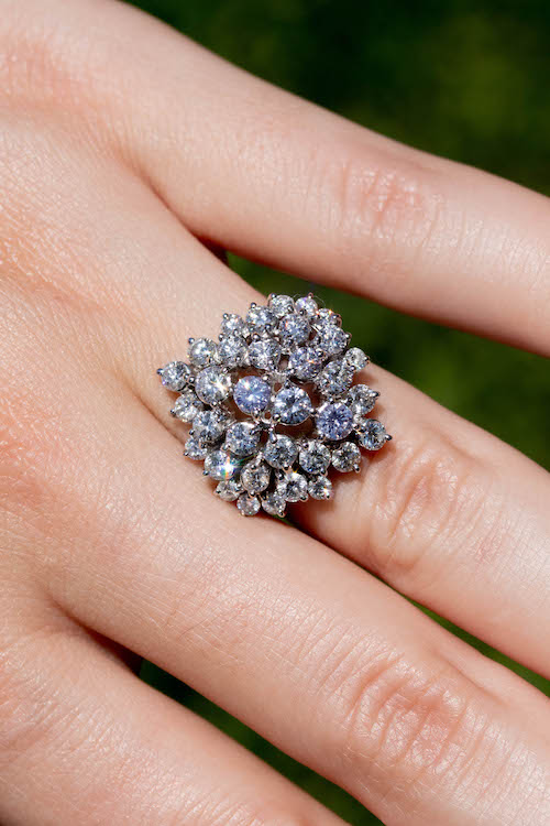 12 Diamond Cocktail Rings That Will Make A Powerful Statement
