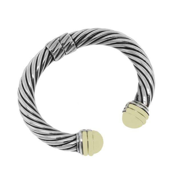 David Yurman two tone bangle