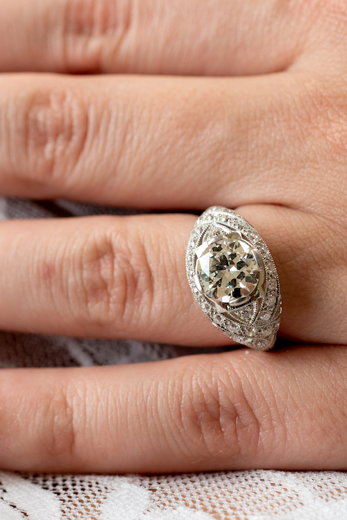 unique vintage engagement rings