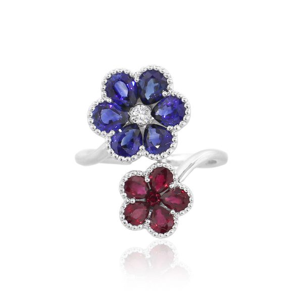 Sapphire Ruby Ring