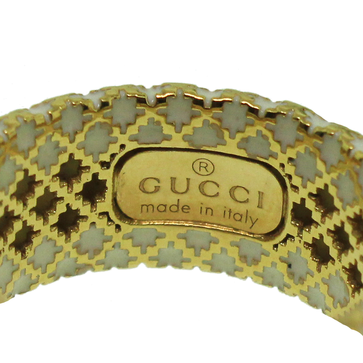 Gucci Diamantissima Ring in Metallic for Men