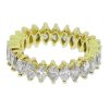 Yellow Gold Diamond Eternity Band