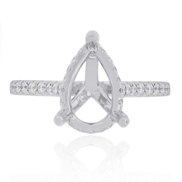 White Gold Diamond Mounting