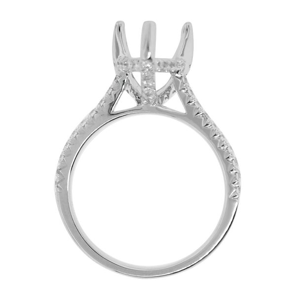 White Gold Diamond Mounting