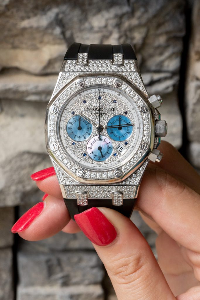 used Audemars Piguet watches diamonds by Raymond lee
