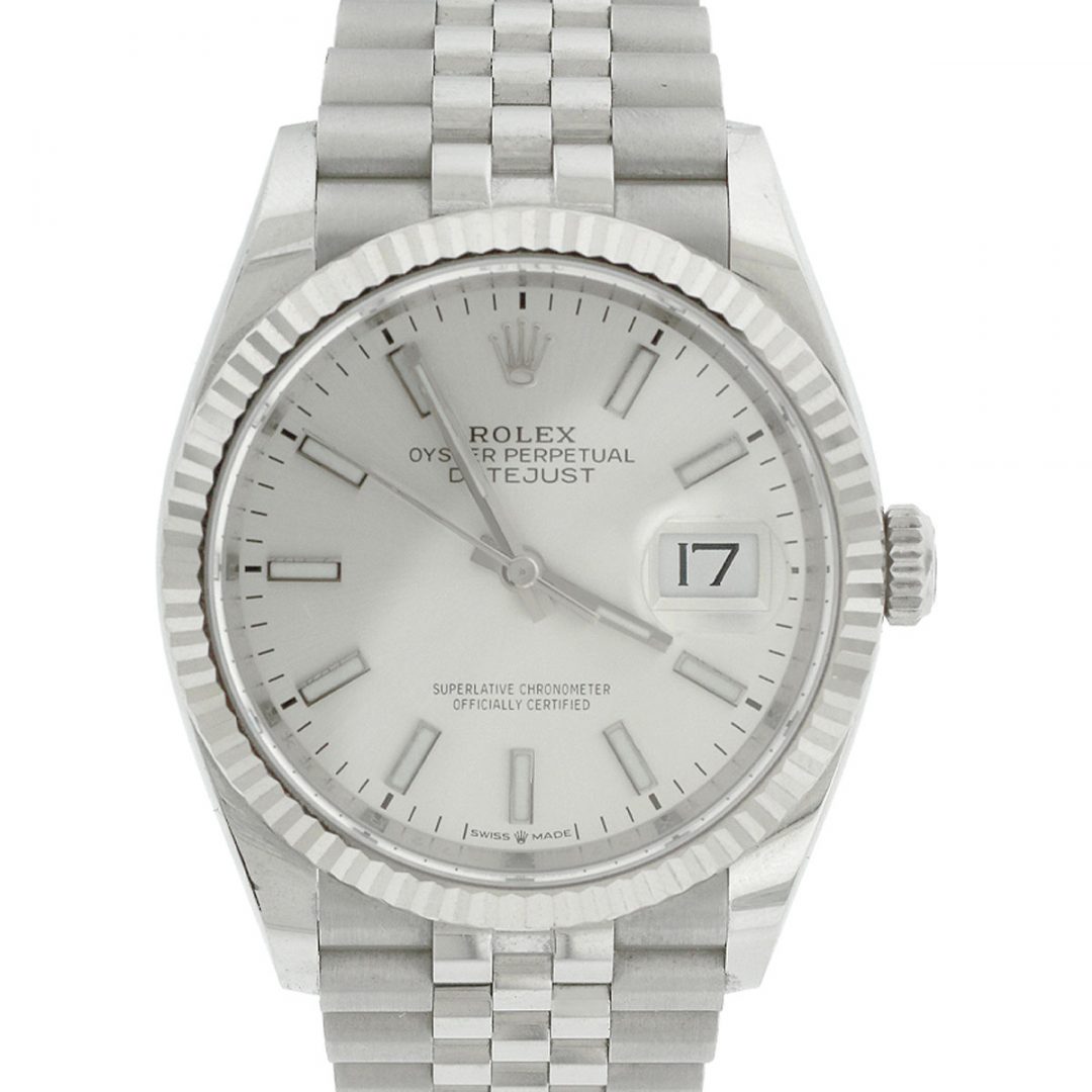 126234 silver dial