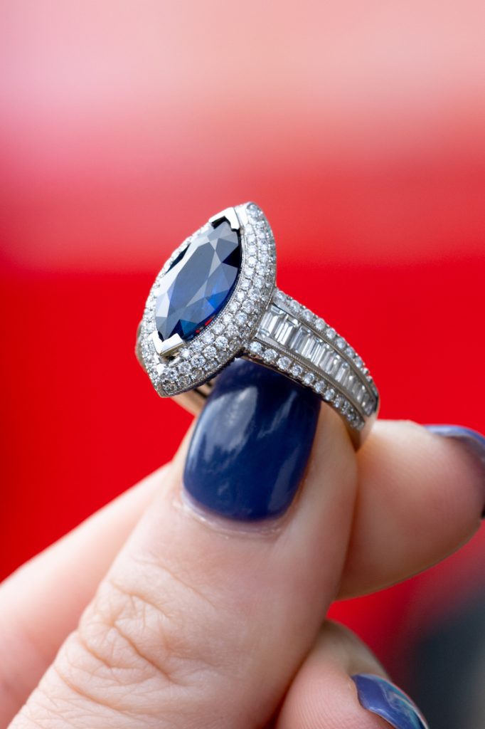 sapphire and diamond rings boca raton