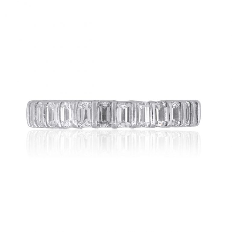 baguettes eternity ring