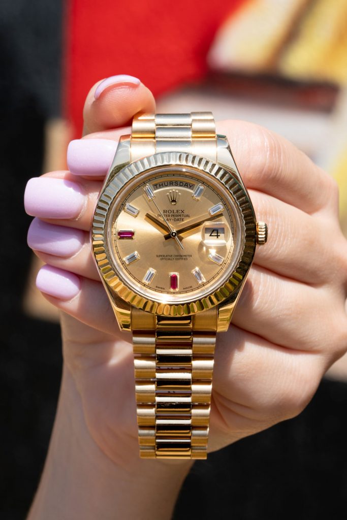 Masterpiece discount rolex gold