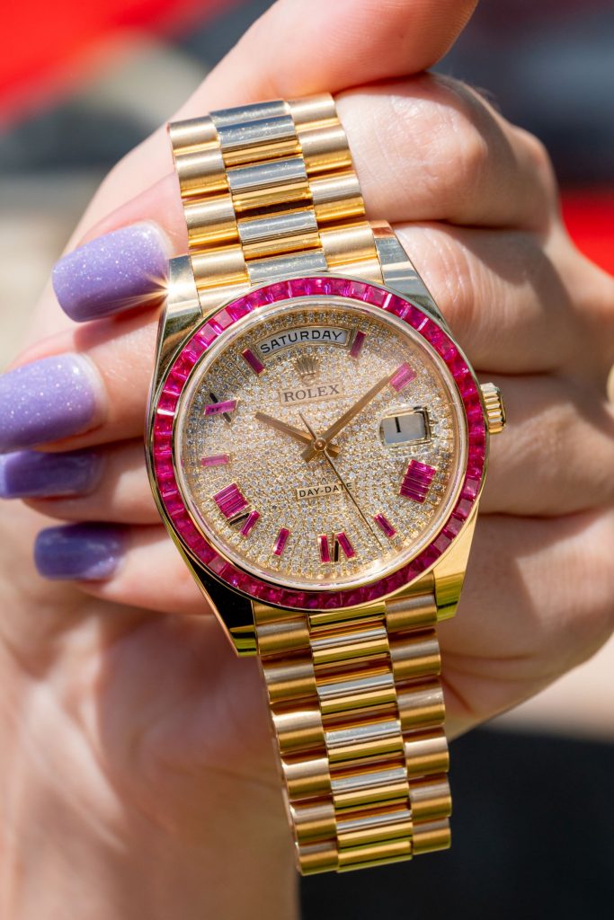 rolex masterpiece iced out