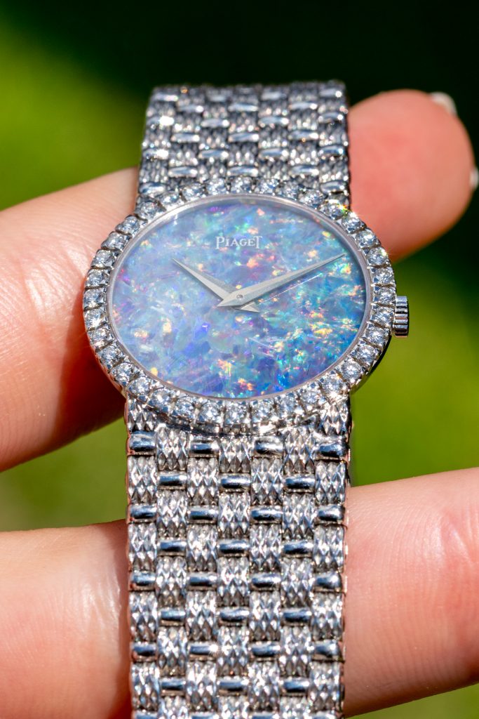 uniqueness of Piaget opal dial watches