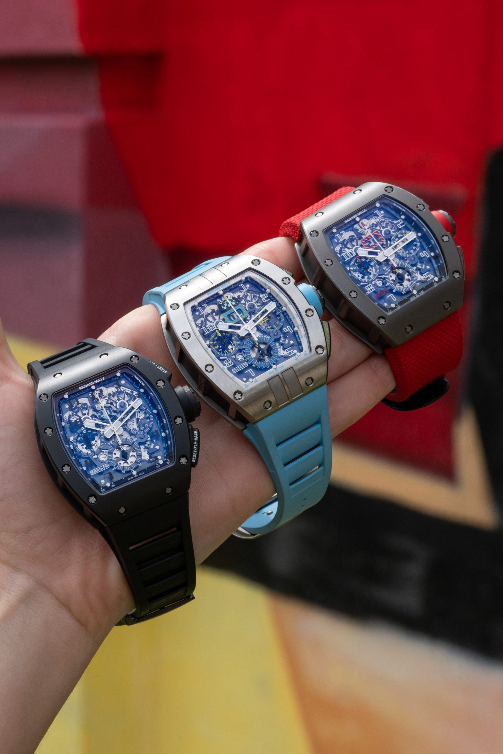 An early model of Richard Mille timepieces