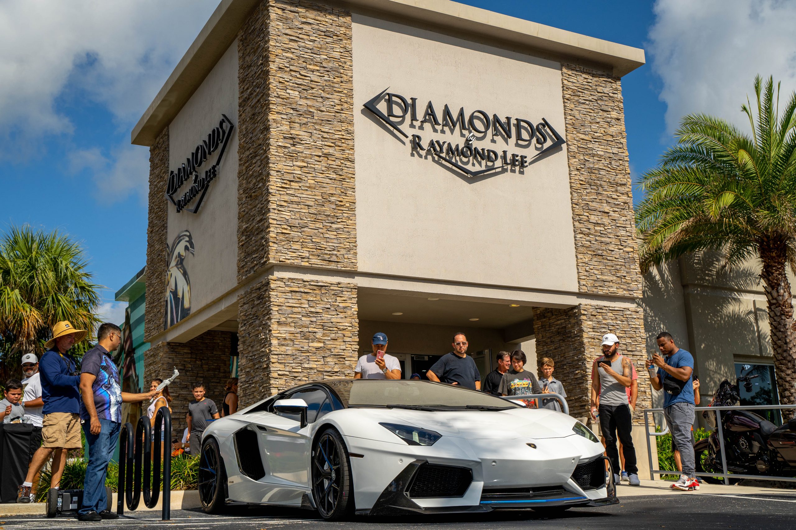 our annual diamonds and donuts car show