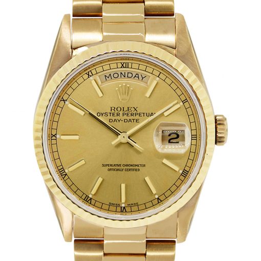 day-date presidential gold dial