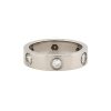 Cartier 18k White Gold Six Diamond Love Ring