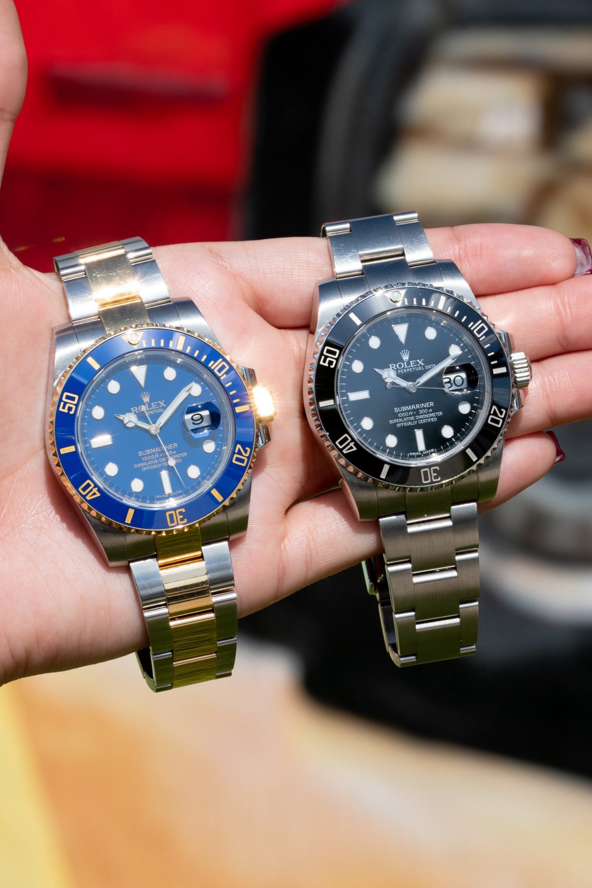 Rolex submariner luxury watch