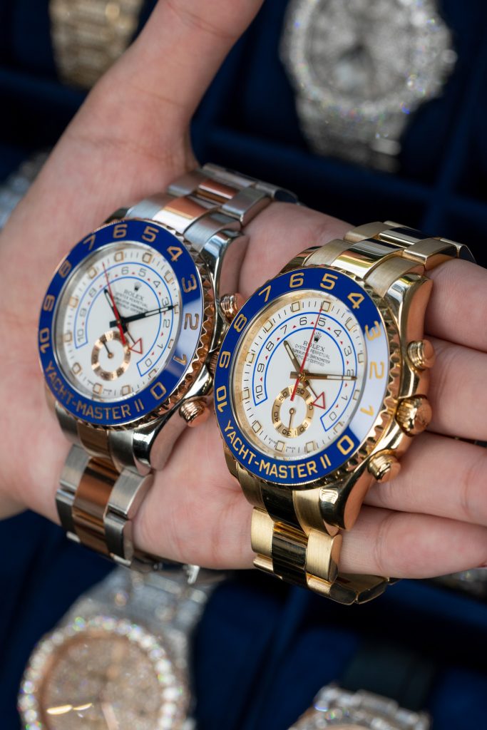 Rolex Yacht-Master II 116681 Wrist Watch for Men Stainless Steel