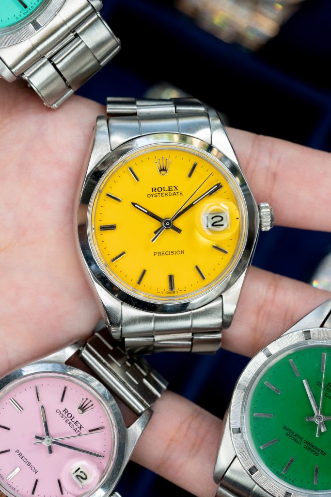 Rolex with Stella dials
