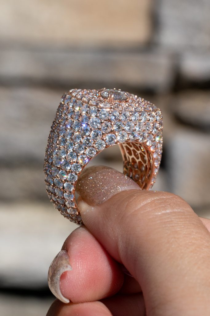 diamond men's rings