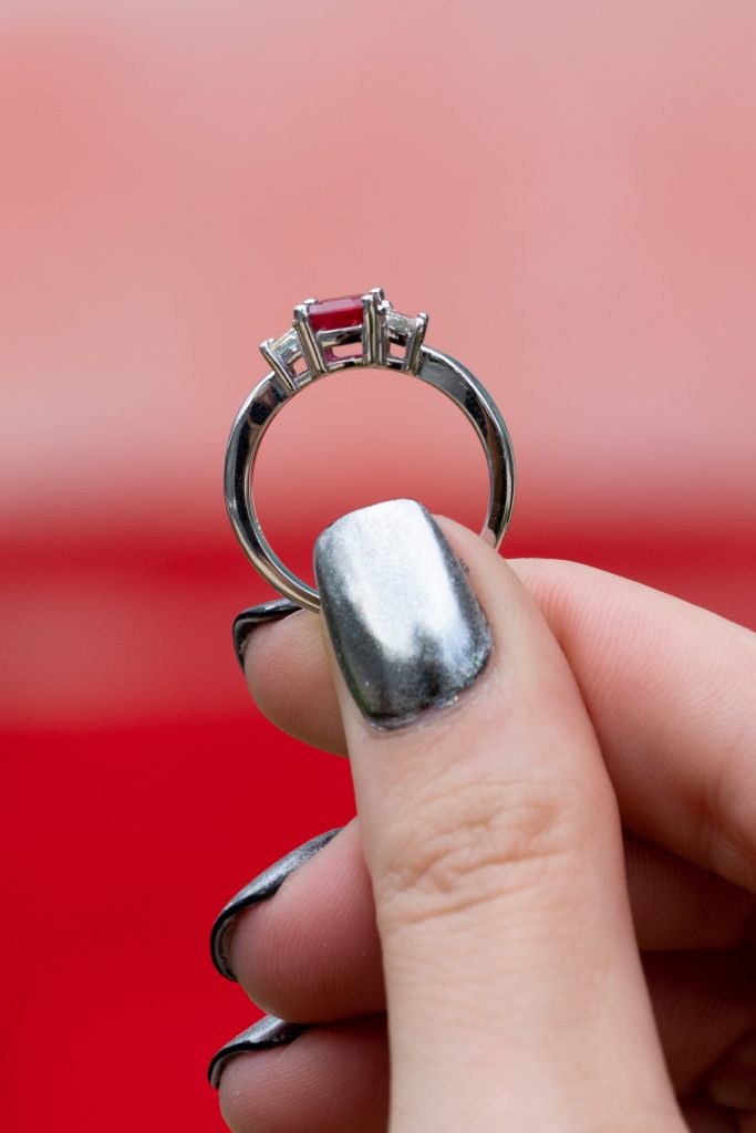 ruby gemstones for engagement rings