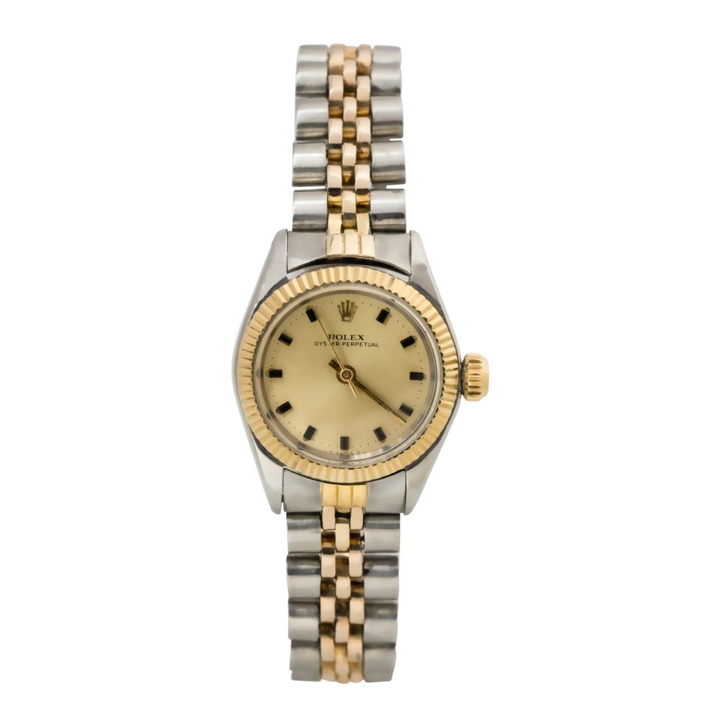 Rolex 6719 Oyster Perpetual Two Tone Ladies Watch