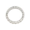 14k White Gold 2.92ctw Radiant Cut Diamond Eternity Band
