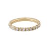 14k Yellow Gold 0.99ctw Round Diamond Eternity Band