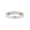 14k White Gold 1.85ctw Emerald Cut Halfway Eternity Band