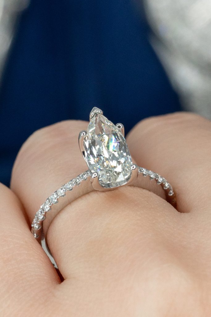 Two Tone Engagement Rings | VRAI Created Diamonds
