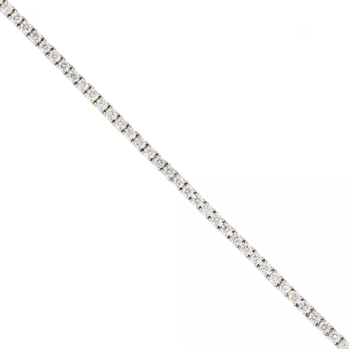 18k White Gold 2.15ctw Round Diamond Tennis Bracelet