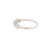 14k White Gold 1.05ctw Round Diamond Five Stone Wedding Band