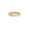 14k Yellow Gold Natural 2.0 Carat Round Brilliant Diamond Eternity Ring