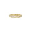 14k Yellow Gold Natural 2.0 Carat Round Brilliant Diamond Eternity Ring