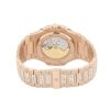 Patek Philippe Nautilus 18k Rose Gold Round & Baguette Diamond Watch - Image 5