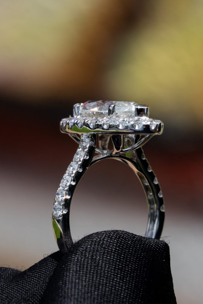  embellished marquise engagement ring