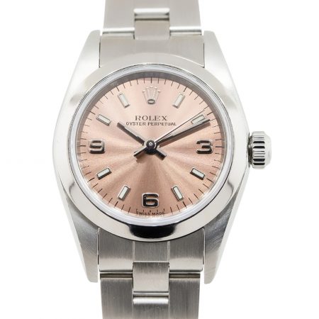 Rolex 76080 Oyster Perpetual Non Date Stainless Steel Ladies Watch