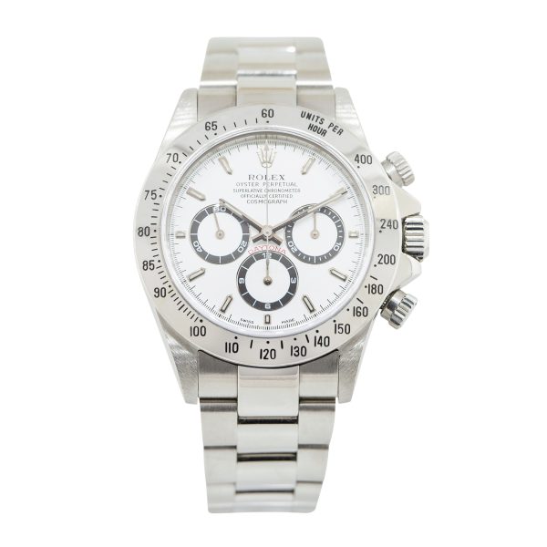 Rolex 16520 Daytona "Zenith" White Dial Stainless Steel Watch