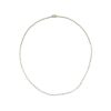 14k White Gold 7.0ctw Half-Way Diamond Tennis Necklace