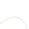 18k White Gold 6.5ctw Rough Diamond Flower Pendant Necklace