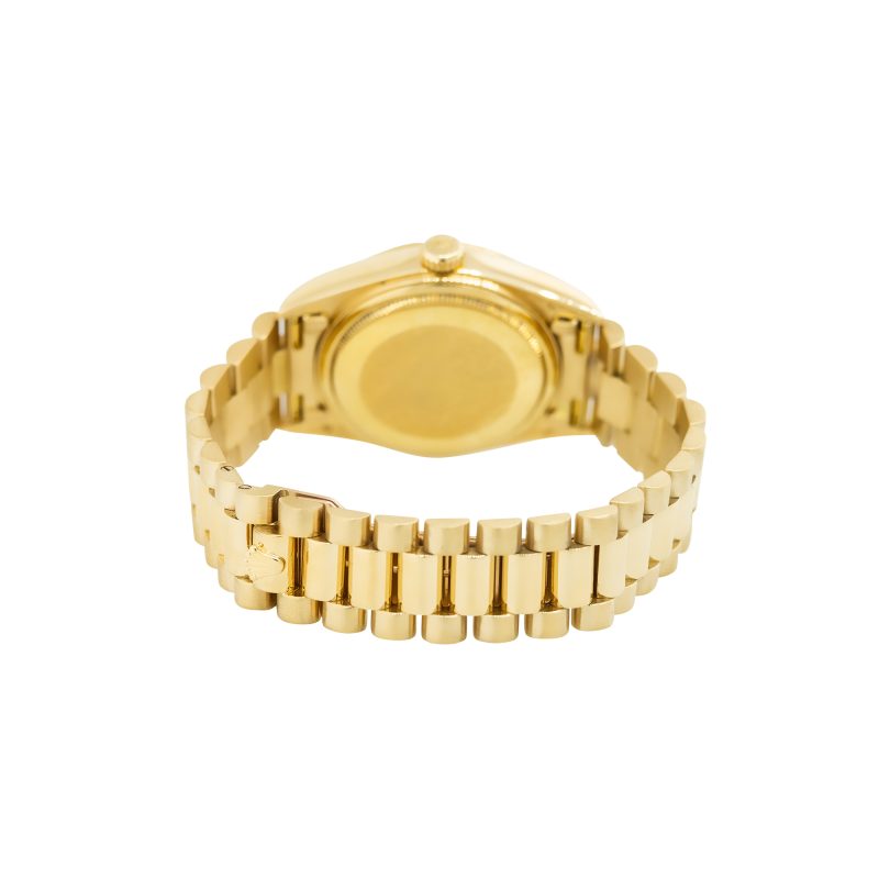 Rolex 18038 Day-Date Diamond Dial 18k Yellow Gold Watch
