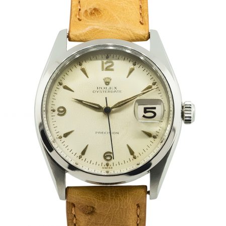 Rolex 6294 Oysterdate Precision Stainless Steel Watch