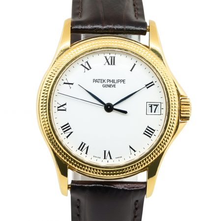 Patek Philippe 5117J-001 Vintage 18k Yellow Gold Watch