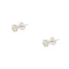 14k White Gold 2.30ctw Diamond Stud Earrings