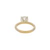 18k Yellow Gold 3.19ctw Diamond Solitaire Engagement Ring