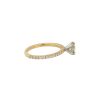 18k Yellow Gold 1.29ctw Old Cut Diamond Engagement Ring